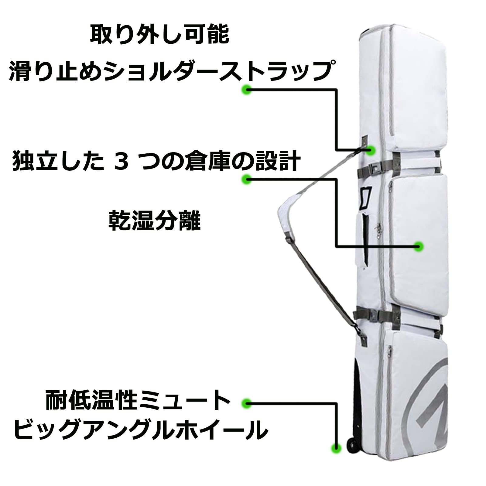 Amazon.co.jp: 防水 スノボ バッグ リュック ケース スキーブーツ