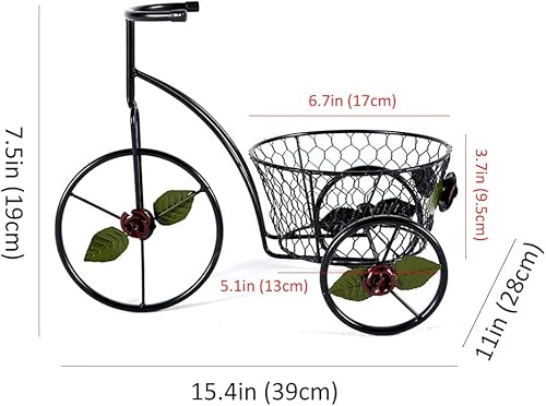 Miniatura 2 de Soporte para flores de hierro forjado, soporte para plantas, salón de balcón, estante de almacenamiento multiusos, apto para los amantes del hogar y