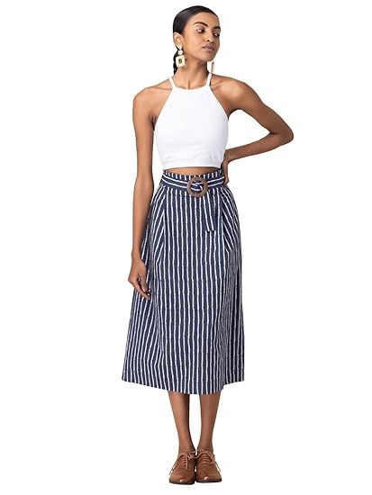 Indya Women's Midi Skirt