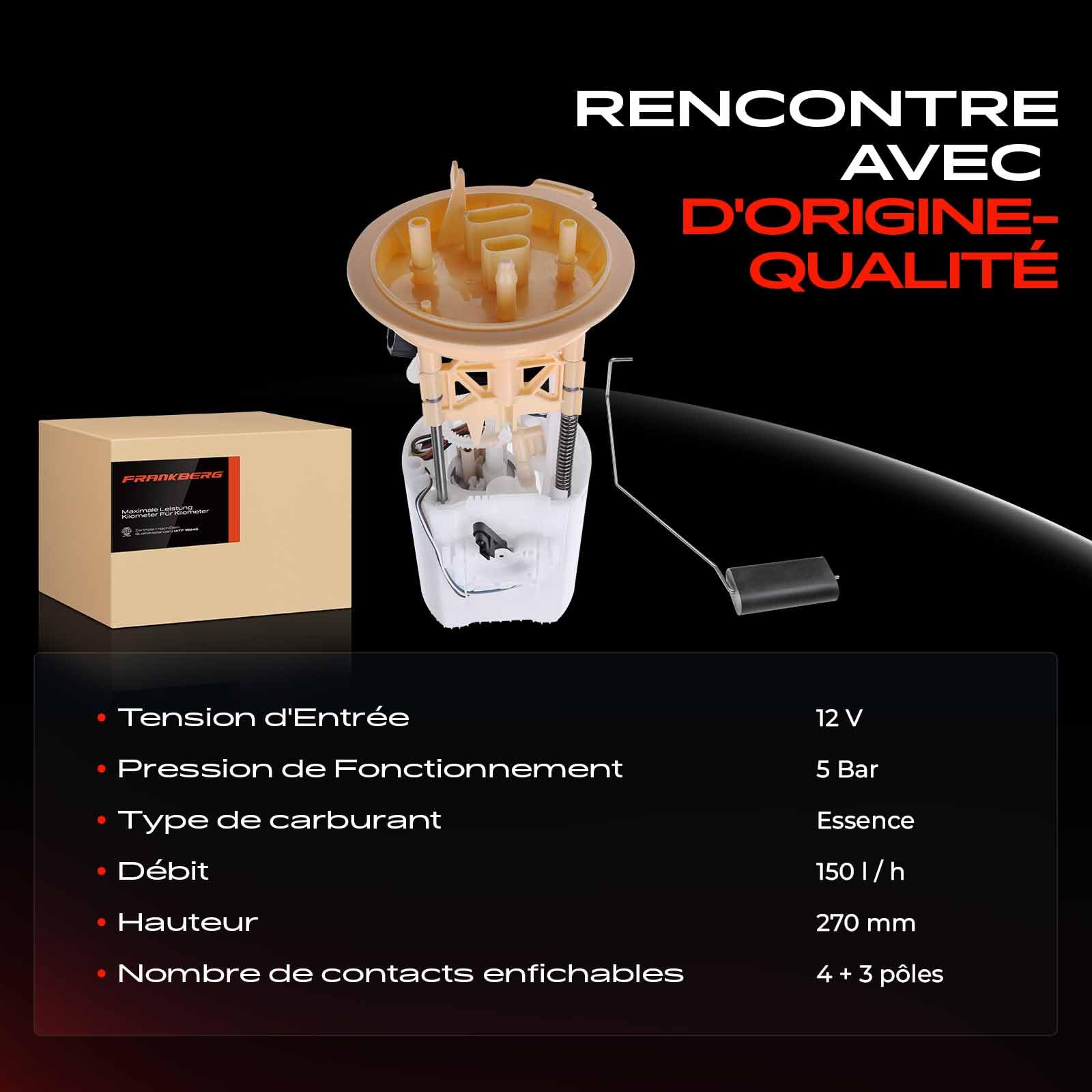 Frankberg Pompe à carburant, pompe à diesel