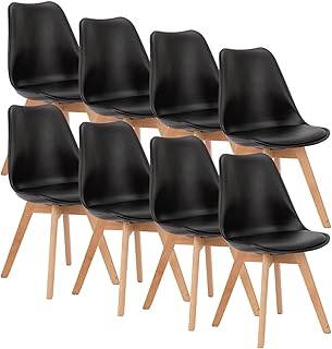 OLIXIS Dining Chairs 8 Kitchen Mid