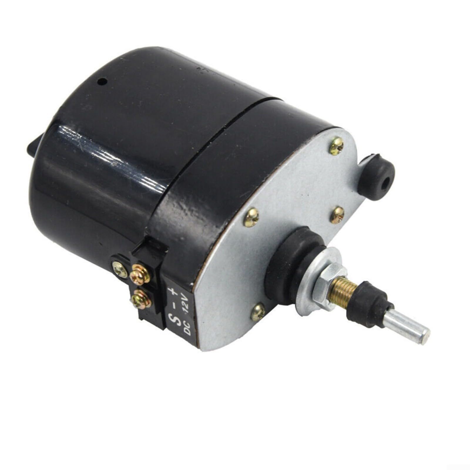 Moteur d'essuie-glace 12 V, essuie-glace universel compatible avec 01287358/7731000001/0390506510 pour bateaux de pêche et tracteurs de camping-cars, caravane-ATV-UTV (moteur)