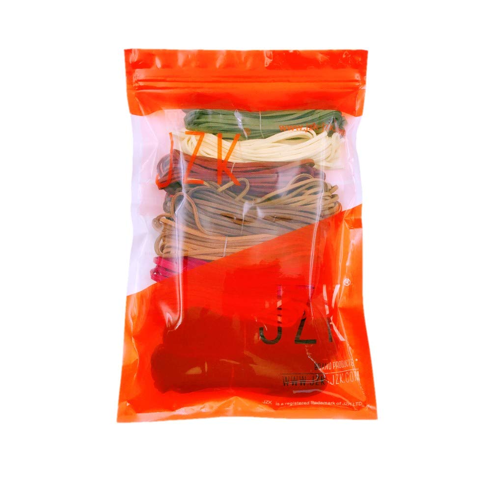 JZK 10 Pezzi 5m Corda Cordoncino Pelle Scamosciata Marrone Rosso Nero Lacci cordini in Pelle per collane Braccialetti Fai da Te bigiotteria Bijoux