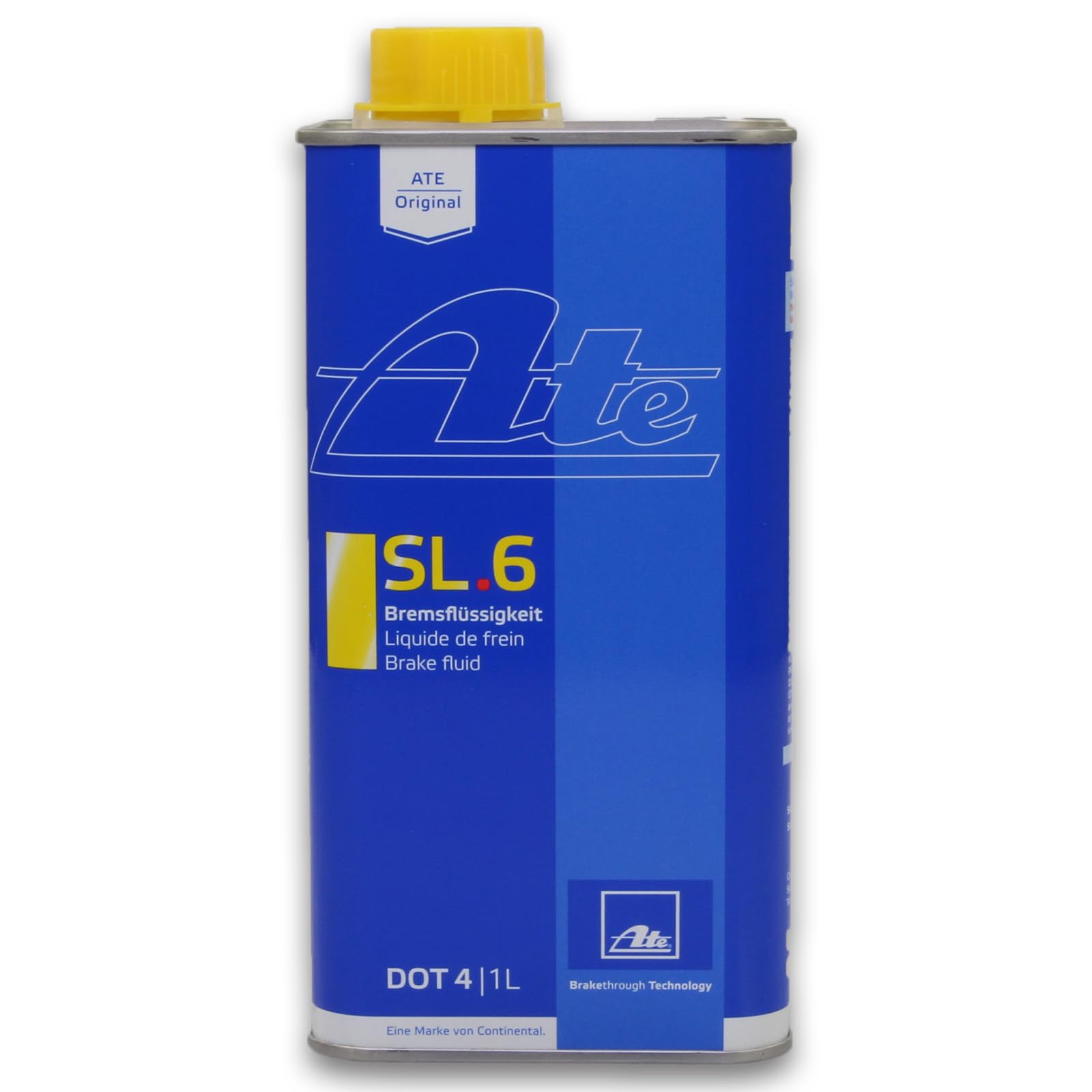 ATE 3X ORIGINAL Bremsflüssigkeit Brake Fluid SL.6 DOT4 1 Liter / 03.9901-6402.2