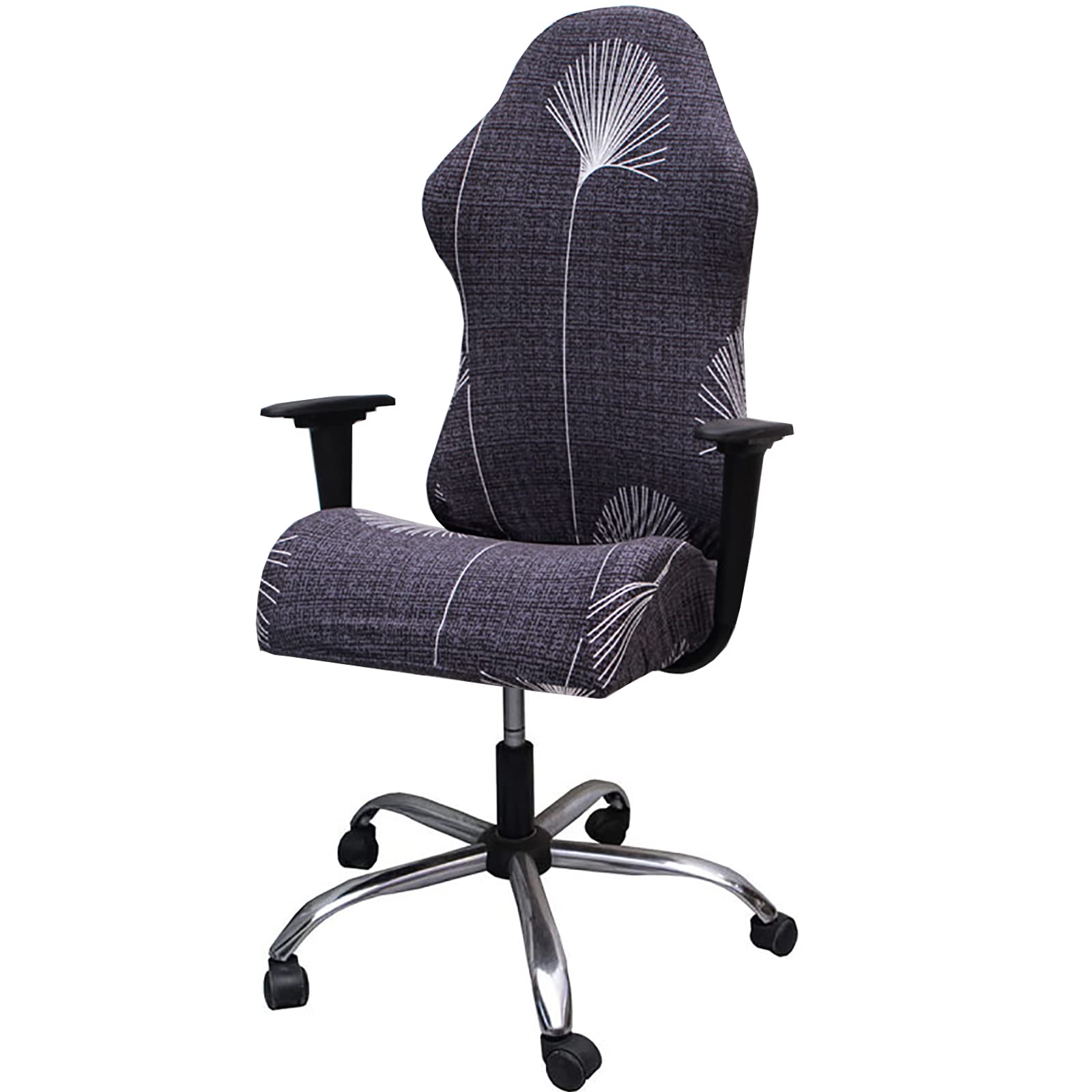 YOPOIY Gaming Chair Cover Printed Stretch Gaming Chair seat Cover for Leather Office Game Reclining Racing Game Chair Cover -9