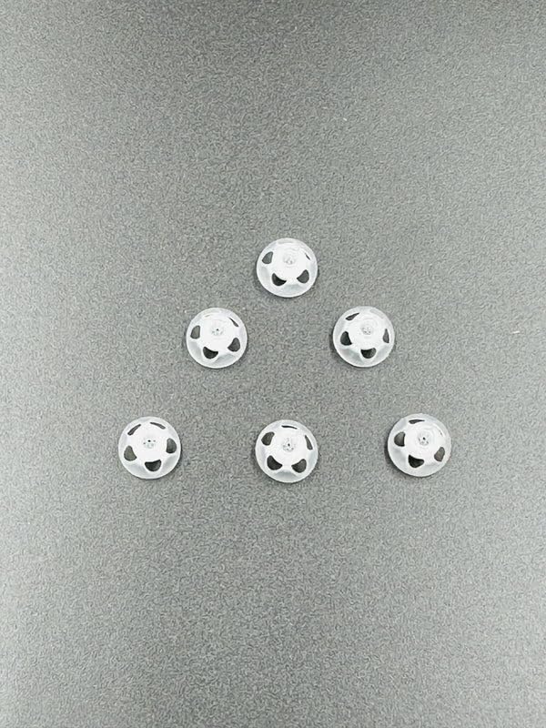 Signia Compatible Closed Click Dome for Hearing Aids, 6pcs Domes for RIC Instruments