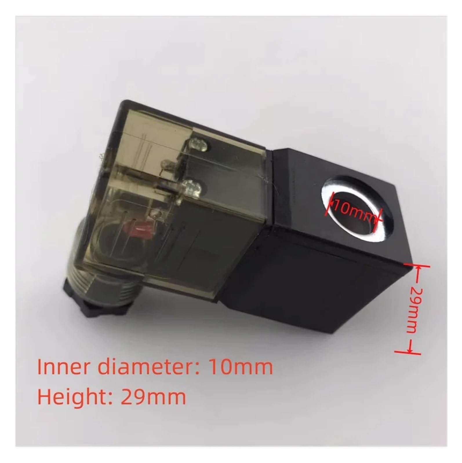 Cewka zaworu elektromagnetycznego, otwór wewnętrzny 10 mm, wysokość 29 mm, AC 220 V, AC 24 V, DC 24 V, DC 12 V (DC12V)