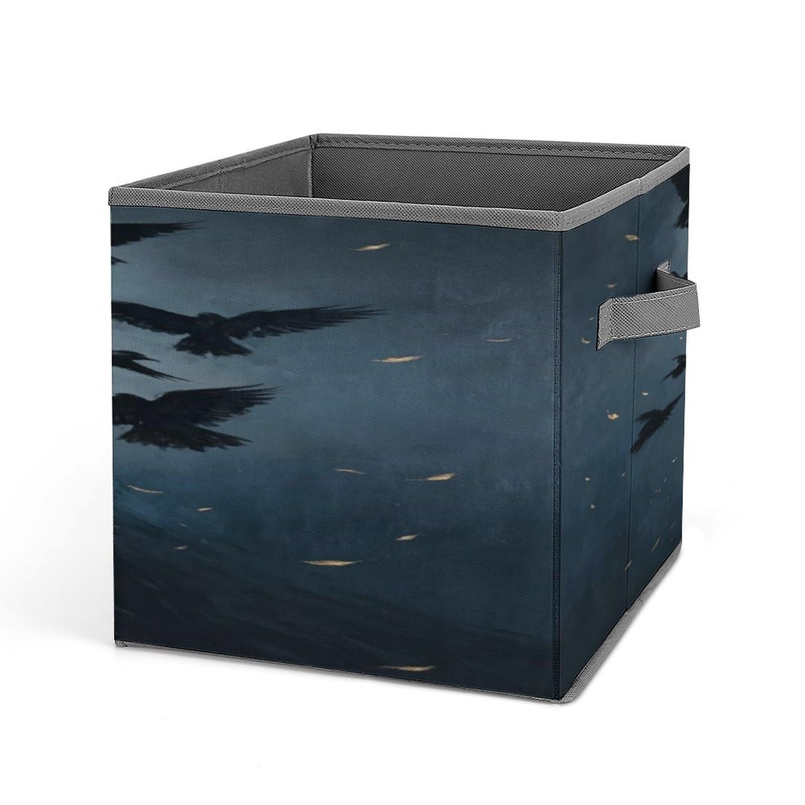 Fekiloot Style Crow And Woman Storage Bins Storage Baskets