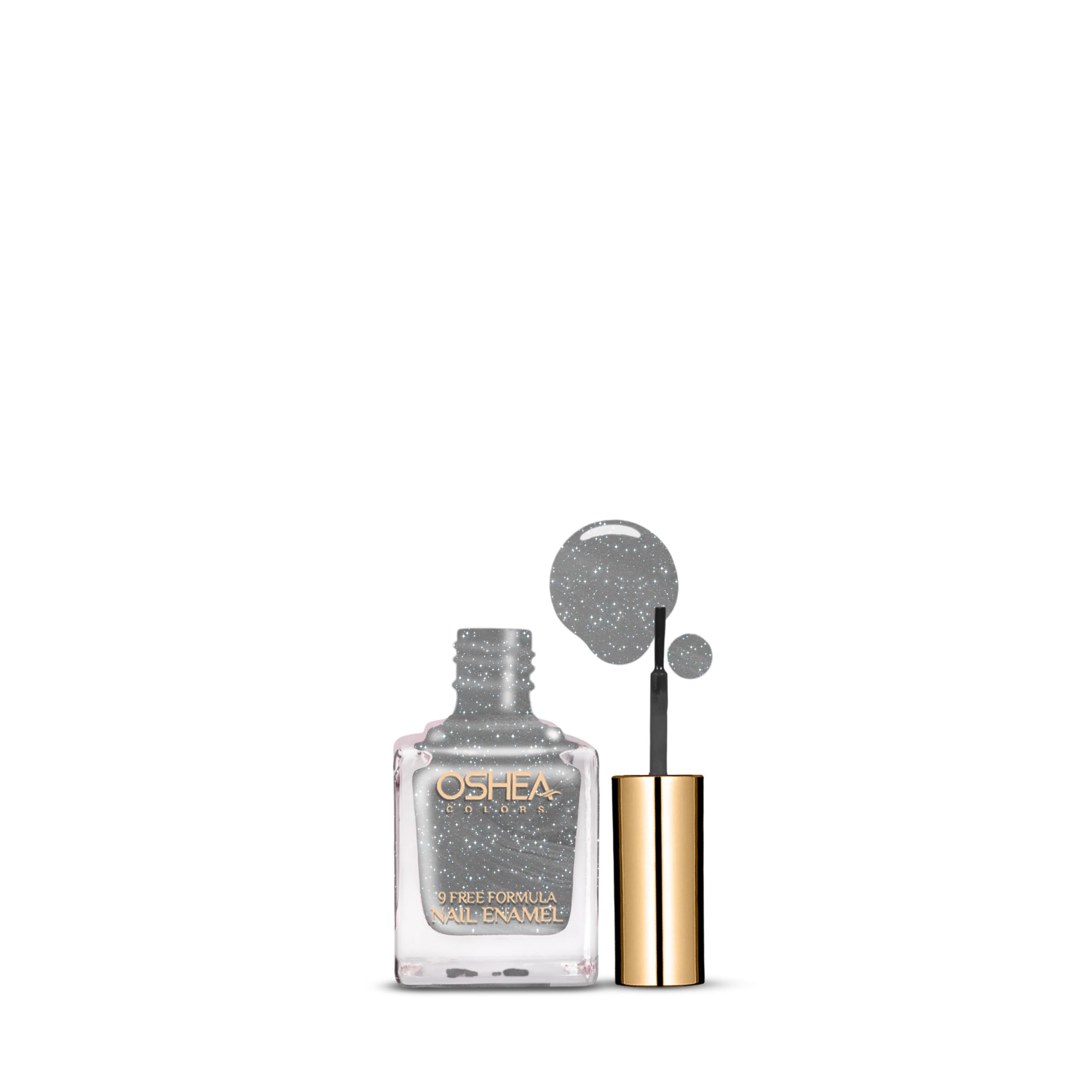 Oshea Herbals Nail Enamel CHARCOAL GREY-76 10ML-image-26
