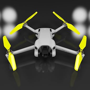 Master Airscrew Bundle - Super Stealth Propellers for DJI Mini 4 Pro & Mini 3 Pro - Black + Electric