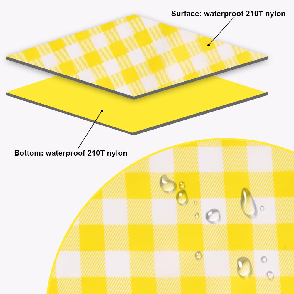 Ainiv Coperta Picnic Impermeabile, Tappeto da Spiaggia Anti Sabbia, 140 * 200cm Grande Tappetino da Spiaggia Pieghevole, Stuoia Campeggio con 4 Picchetti Fixed per Picnic, Spiaggia, Campeggio