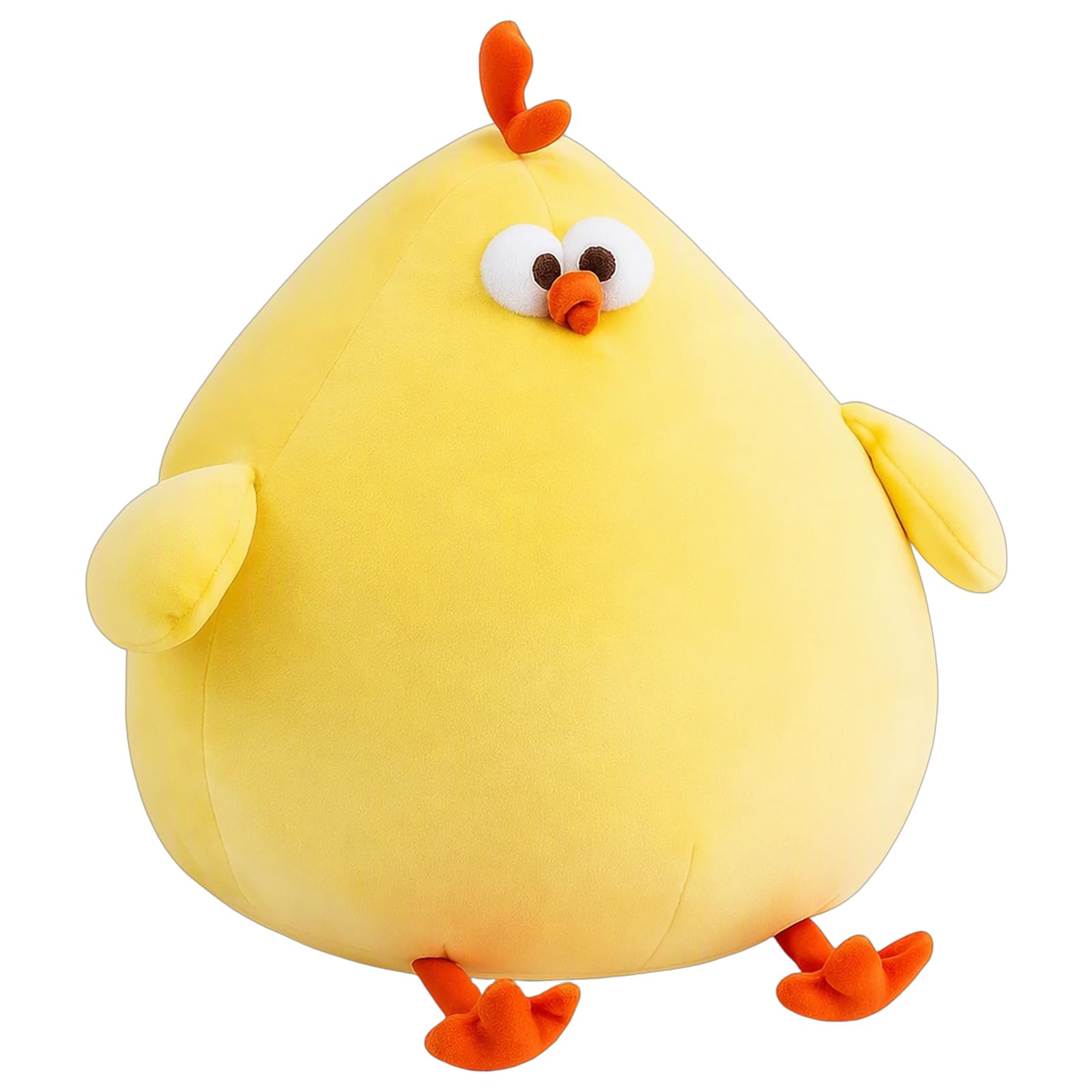 1 Pack Chicken Plush,Soft Yellow Chicken Toy for Stress Relief, 25 cm