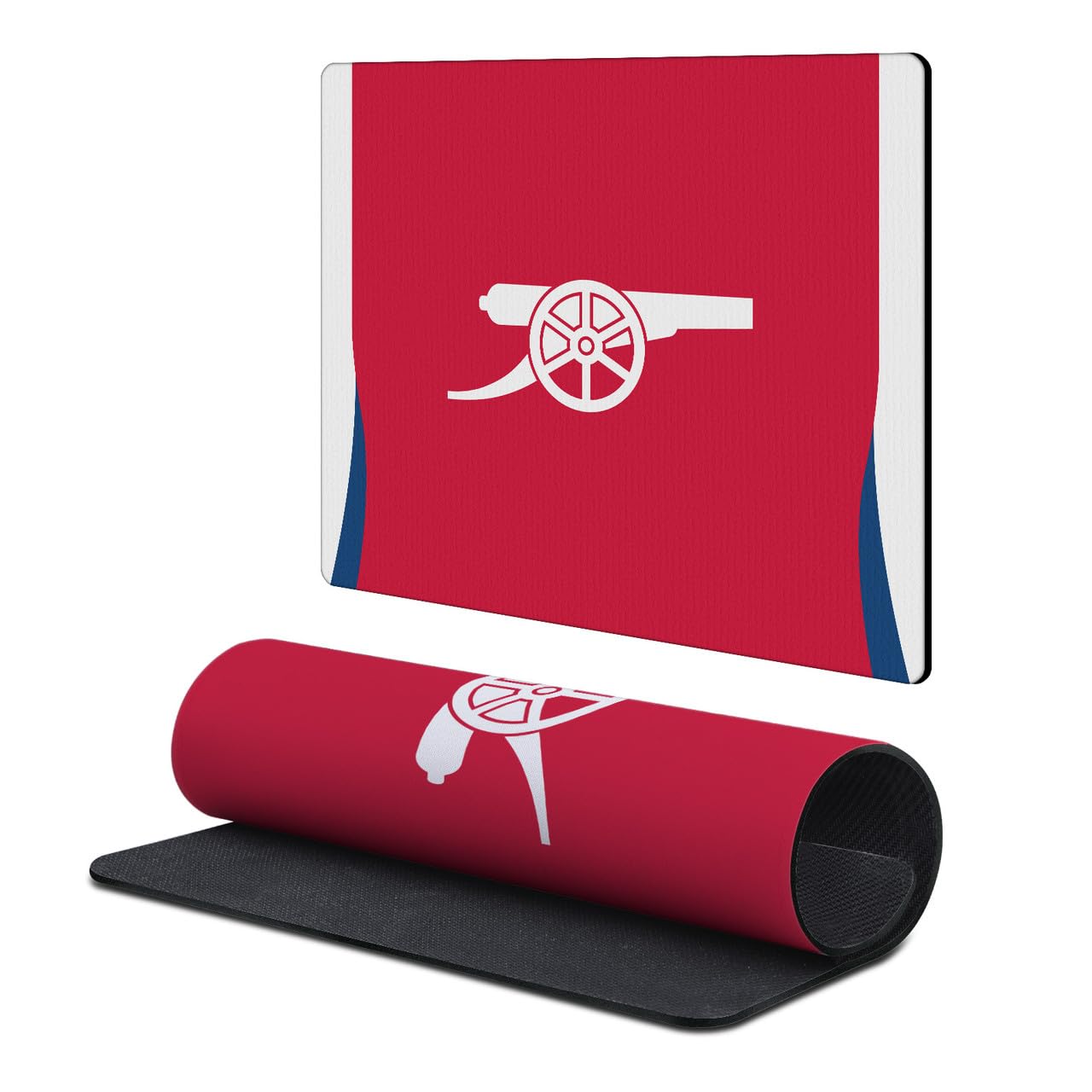 Head Case Designs Officially Licensed Arsenal FC Home 2024/25 Crest Kit and Players 9.84 x 11.81 x 0.12 inches (250 x 300 mm) - S Gaming Office Desk PC Keyboard Mouse Mat Pad — image 1
