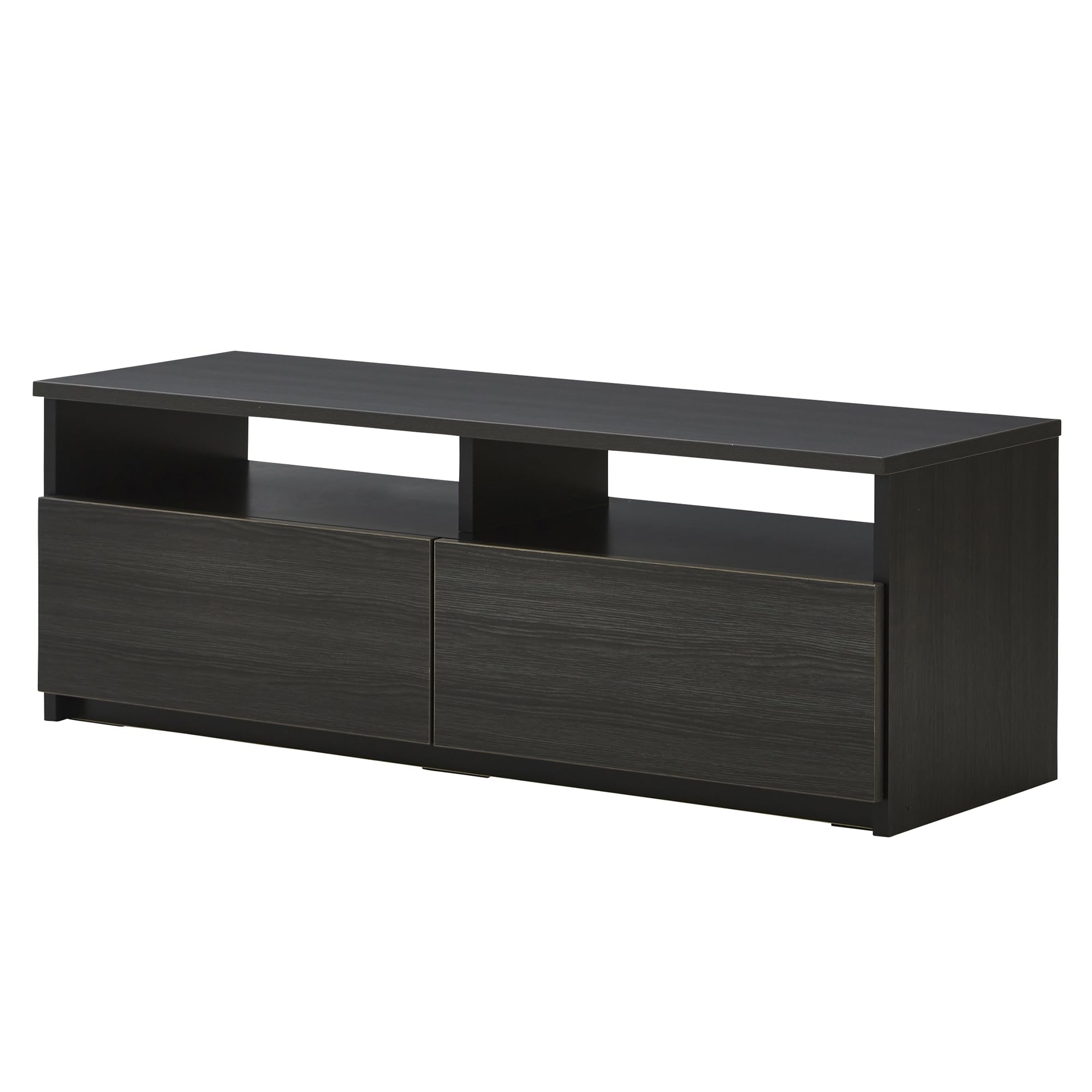 Amazon｜大川家具 ローボード テレビボード ダークブラウン 引き出し