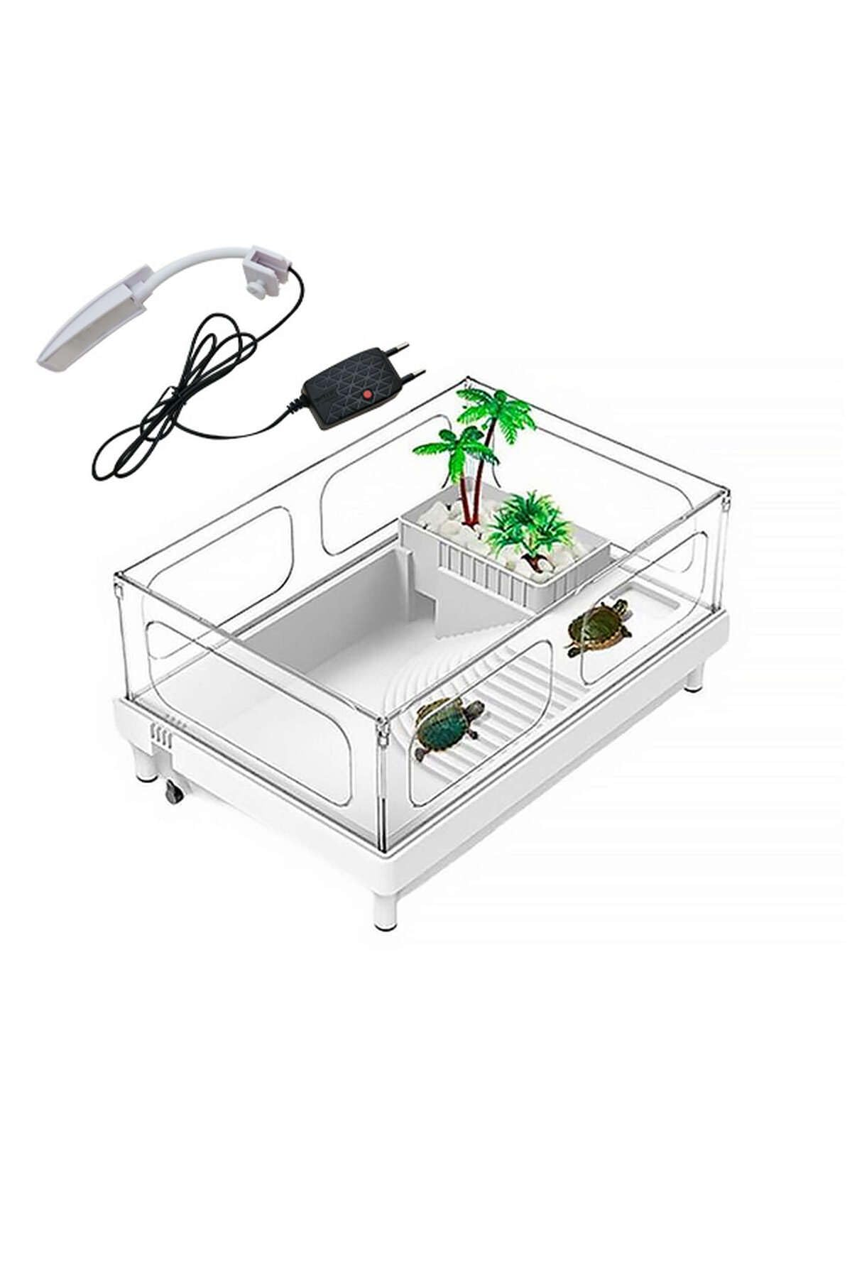 Sobo Plastik Kaplumbağa Bahçesi Lambalı 38x27x18