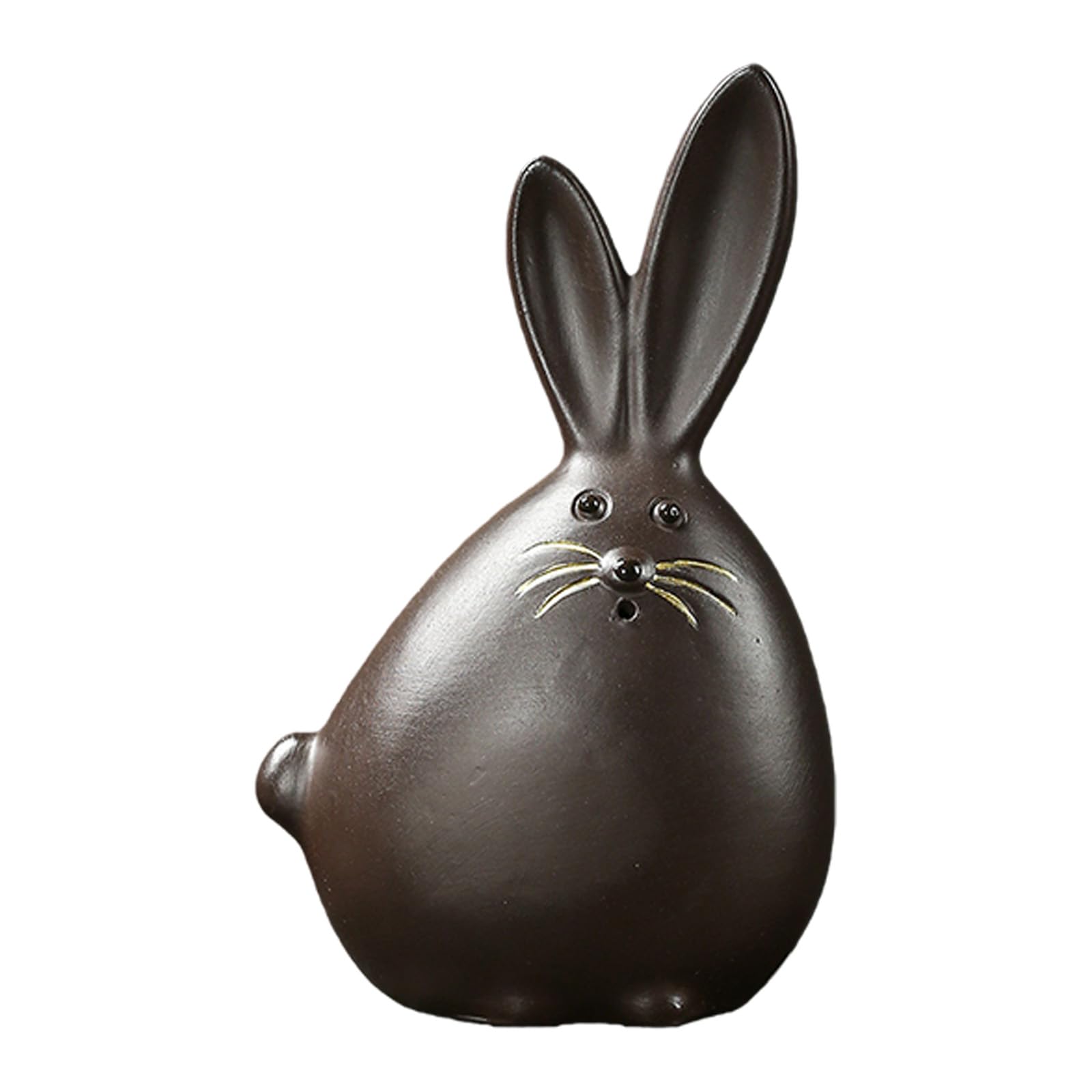 OSNIYAW Artfully Handmade Rabbit Pet Made of Grape Clay for Tea Ceremony Decoration and Home Decoration Grape Clay Pet