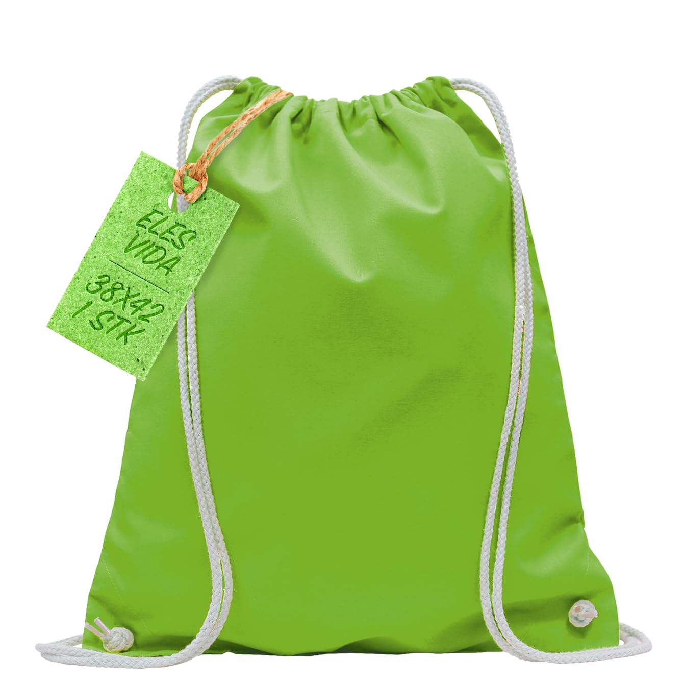 ELES VIDA Bolsa de Deporte de algodón, Certificado Oeko-Tex, Bolsa de Cuerdas, Bolsa de Gimnasia — view 20