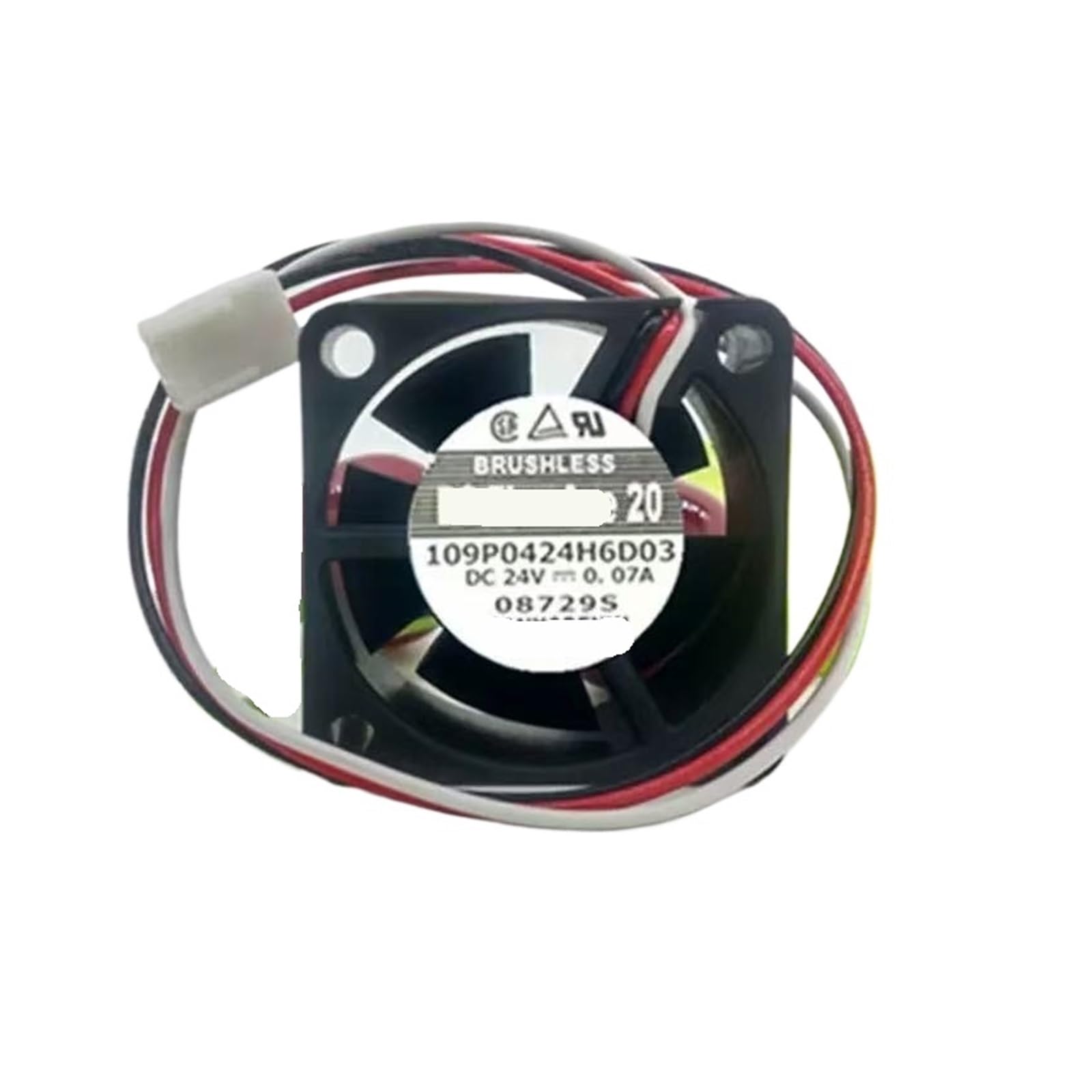 GJEXXPTST Server Fan 40mm 109P0424H6D03 40x40x20mm 24V 0.07A Dual Ball 7400RPM 26.8CFM Cooling