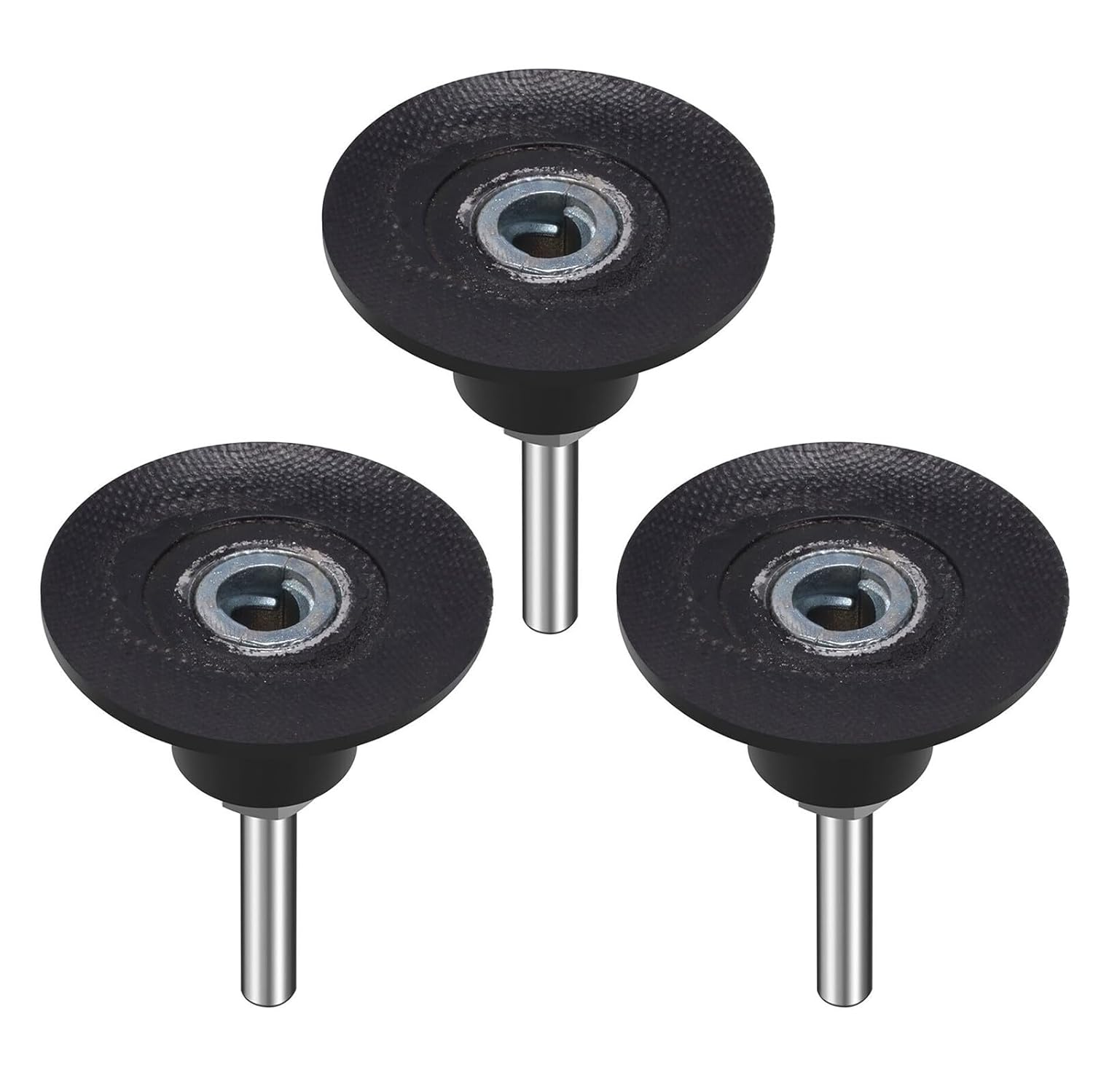 3PCS 2 Inch Surface Bristle Clean Conditioning Sanding Disc Pad Holder Roll