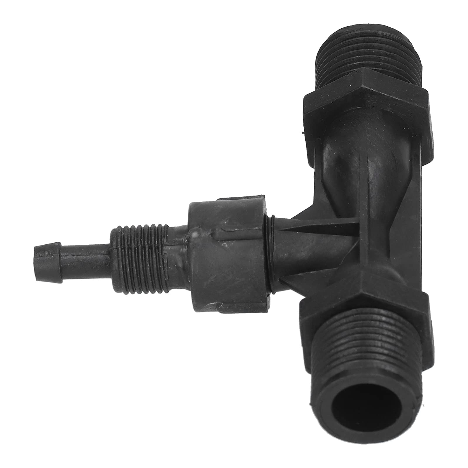 Fyearfly Connecteur de tube Venturi de 1,27 cm, injecteur de mélange de gaz liquide PVDF pour générateur d'ozone agricole et mélangeur d'engrais Venturi G1/2"