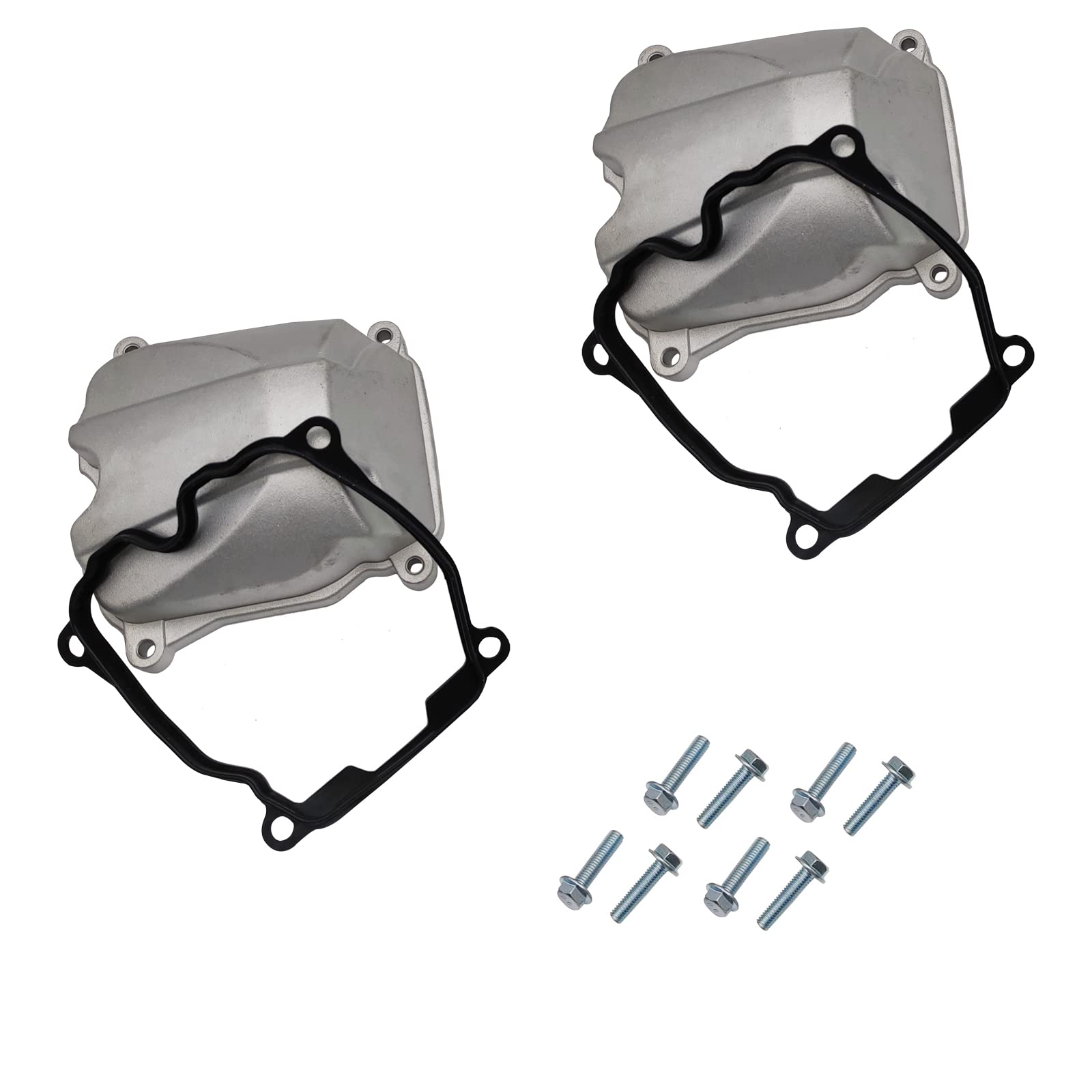 2 Satz Ventildeckel mit Dichtung passend for Can-am BRP 800 1000 420610393 420630260 Update-Ersatz