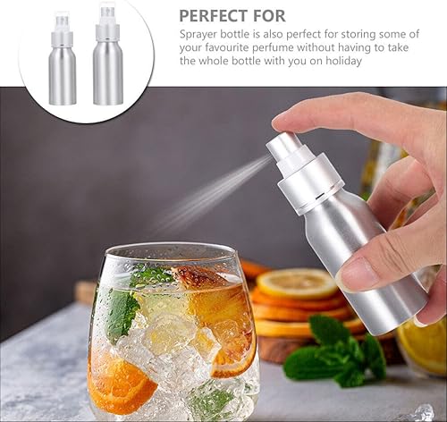 Miniatura 9 de Accesorios para barbacoas, pulverizador de cóctel, vermut, pulverizador, 2 piezas, botella vacía de aluminio, dispensador de perfume recargable,