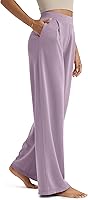 ODODOS Women's Modal Soft Wide Leg Pants High Waist Casual Relaxed Fit with Pockets 27/29/31 Inseam