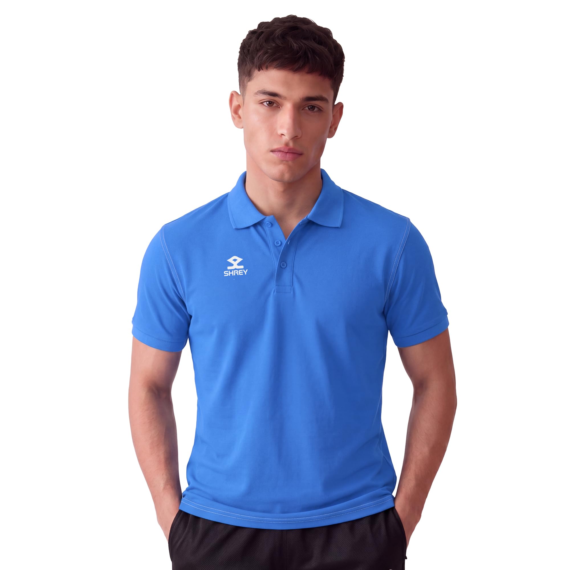 shrey Prime Essential Polo T Shirt for Men's-picture-45