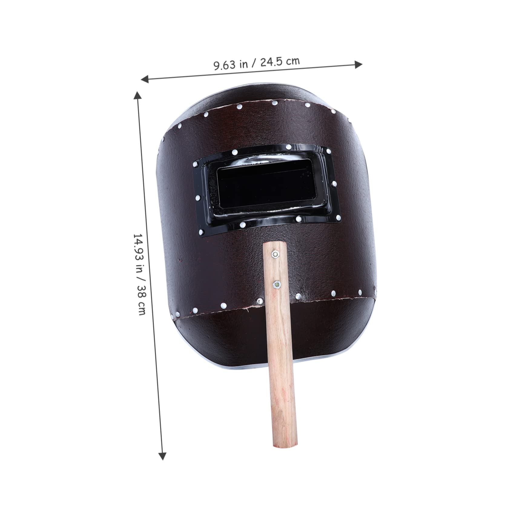DOITOOL 2 Stück Schweißmaske Bandana Flip Shields Handhaube Kit Elektronischer Schutzhelm Zubehör Tönungsschürzen Werkzeugmaschinen Schweißhelm Mit Automatischer Verdunkelung