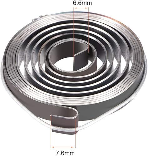 Miniatura 4 de uxcell® Prensa de taladro Prensa de taladro de resorte de alimentación de pluma de retorno de bobina de resorte Asamblea de resorte Acero