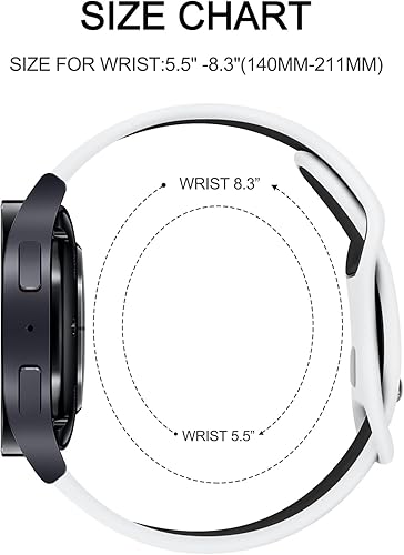 Miniatura 4 de Meliya Bandas compatibles con Garmin Venu 2 Plus, Venu Sq, Venu y Vivoactive 3, correa de repuesto deportiva de silicona suave para Garmin Vivomove