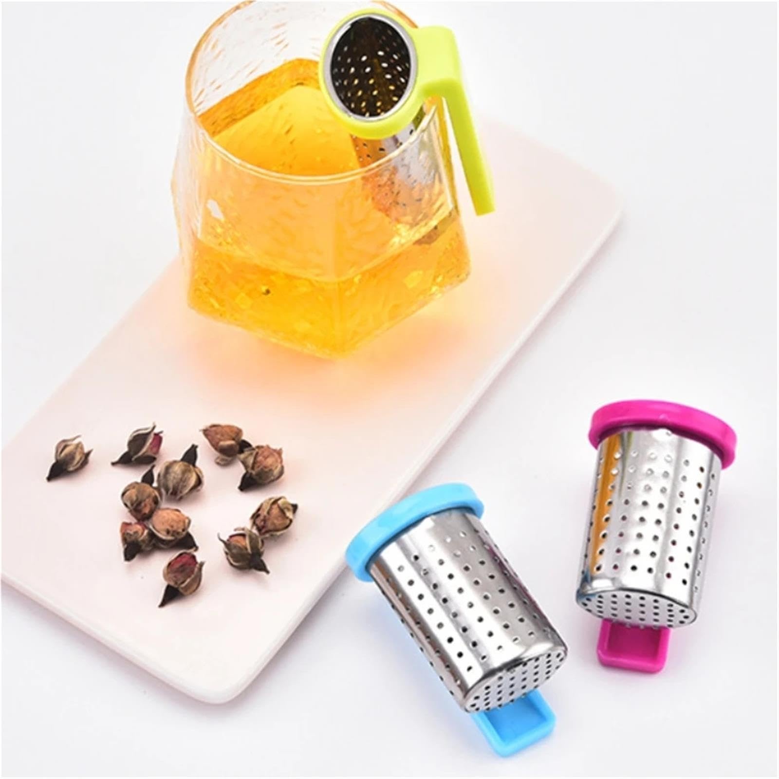 Infusore Per Tisane Colino da tè 9 pezzi con manico