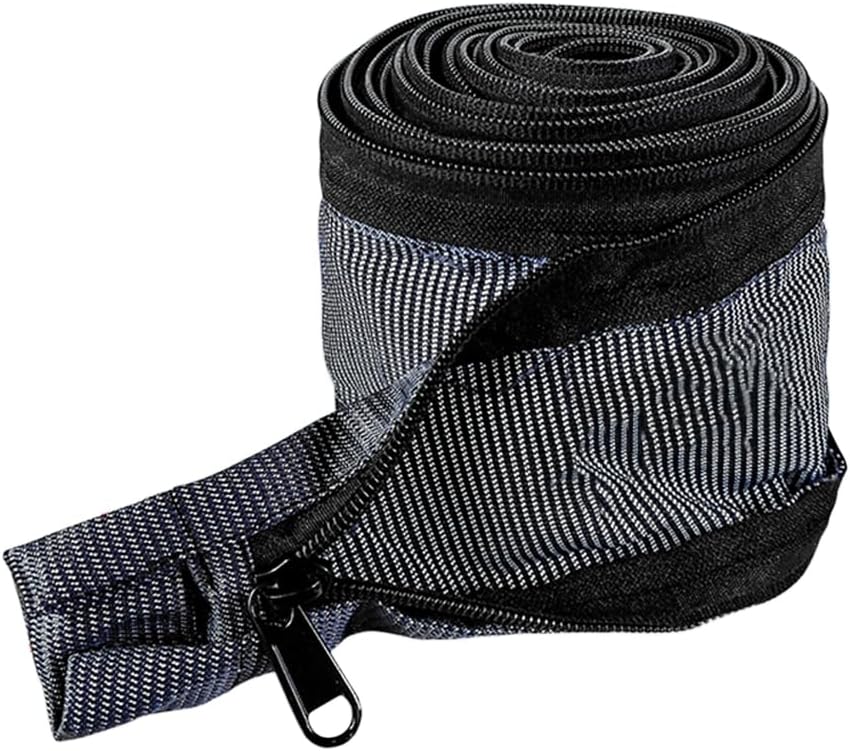 Tig Welding Torch Cable Cover Denim Protective Hose Sleeve 1.38" ID Cable Sleeve Torch Hydraulic Hose Protector 7.75m/25.4ft