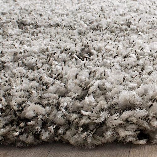 Image of Plain Rugs and Carpet and Carpets for Hall and Drawing Room 6x6 Round Silver Color