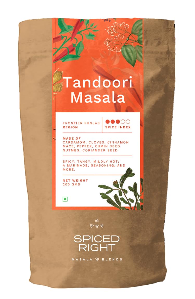 See full amazon price history chart for Spiced Right Tandoori Masala: 200g of Rich, Smoky Powder Masala for Tikka, Tandoori Chicken & Paneer – Vibrant Red, Perfect for Marinating. Spiced Right Tandoori Masala: 200g of Rich, Smoky Powder Masala for Tikka, Tandoori Chicken & Paneer – Vibrant Red, Perfect for Marinating. (B0D8SY7JDB) Amazon Price History, Amazon Price Tracker