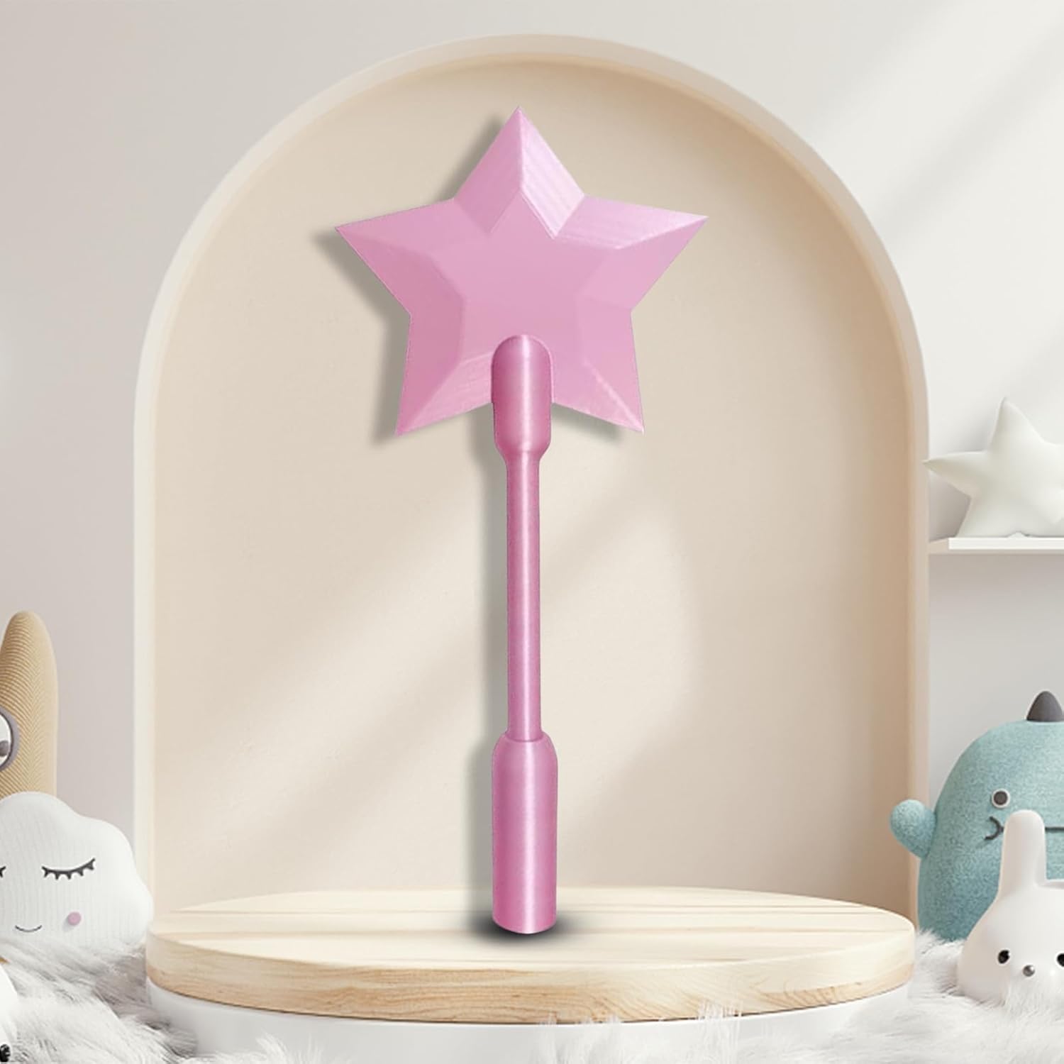 Fairy Pay Wand, Fairy Wand Credit Card Holder, Stellar Swipe - Fairy Godmother Payment Wand, 3D Printed Tap to Pay (Red)