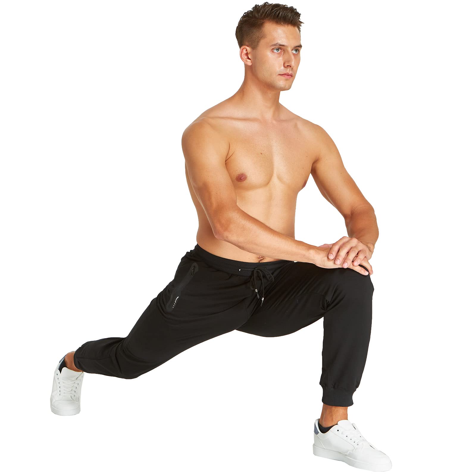 JustSun Pantalon Chandal Hombre Deporte Jogger Pantalones