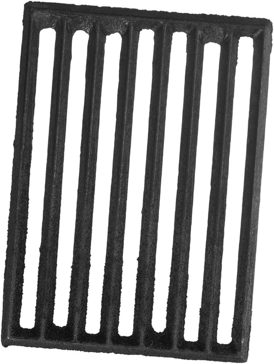 Iron Fire Grate for Barbecue Stove Grate for Indoor and Outdoor Use for Grilling Meat Fish Vegetables and More