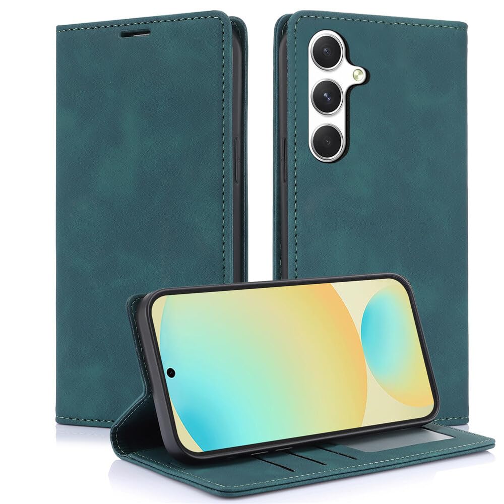 Étui cuir rétro Samsung S26 Plus, housse magnétique de finition supérieure - 8