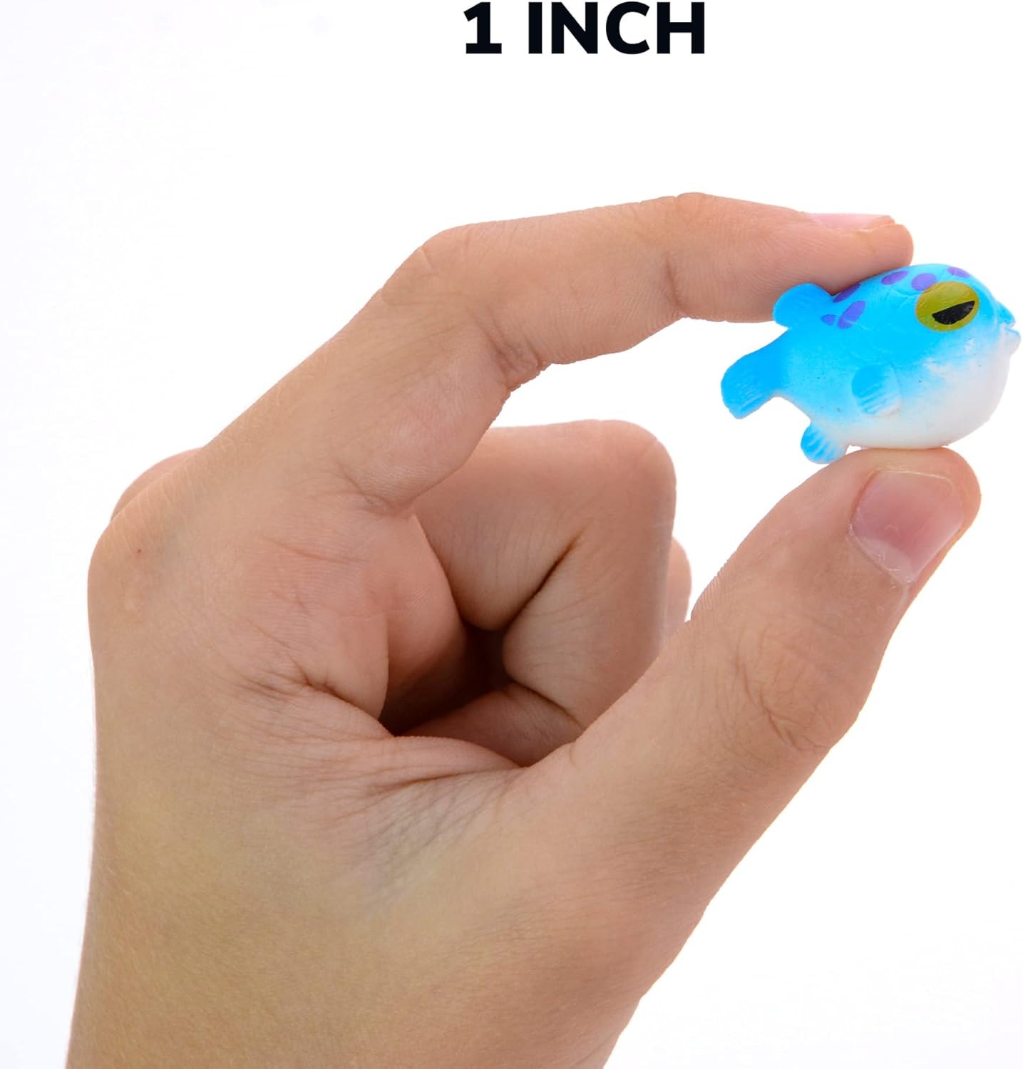 Sea Animals Mini Toys - 100pcs Bulk Sea Creatures - Easter Egg Fillers, Party Favors, Classroom Prizes, Vending Machine Toys