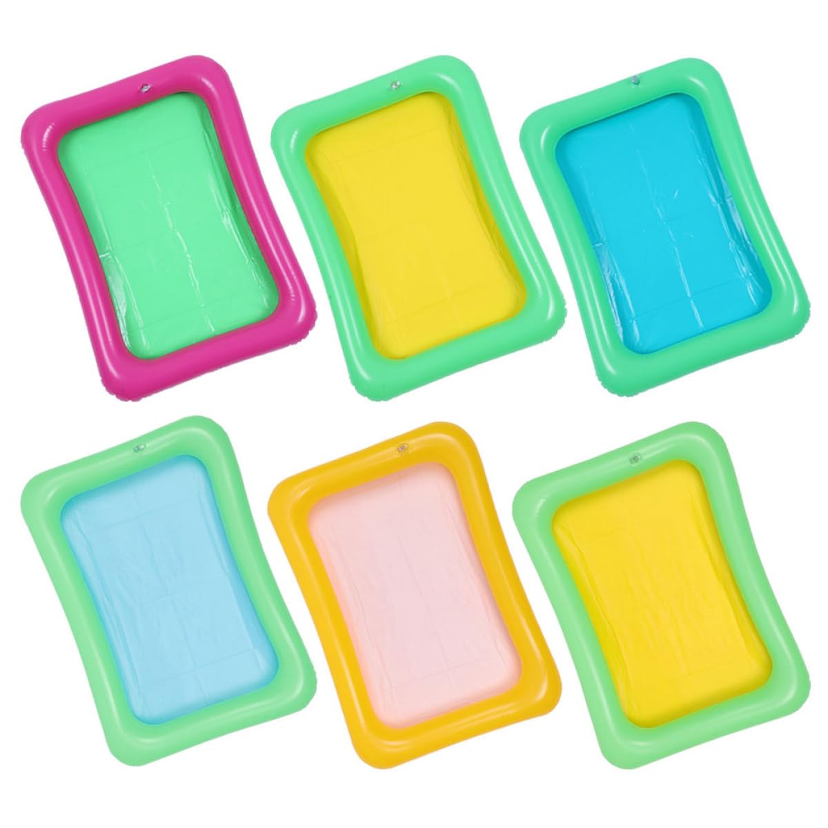 Plateau de service réutilisable FOMIYES bar gonflable à glace et glacière de table en PVC