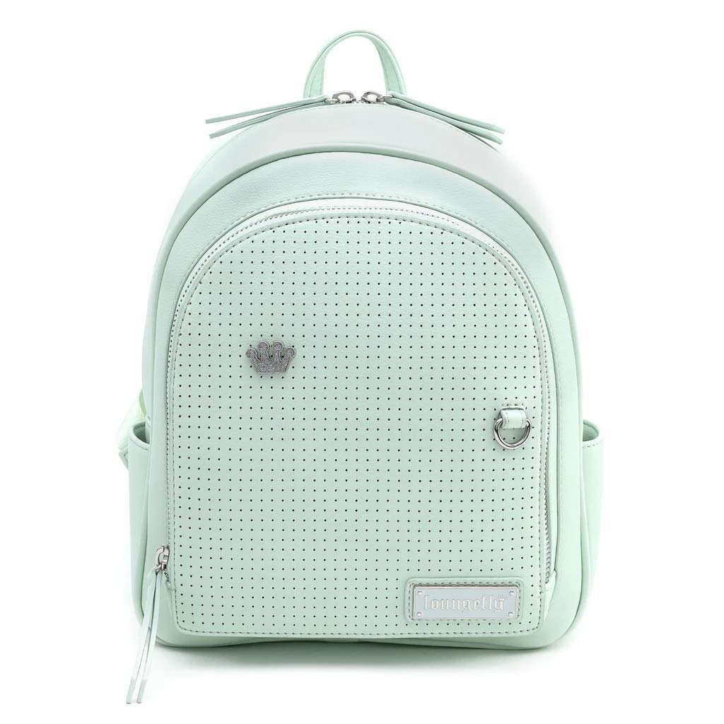 Loungefly Mint Pin Trader Faux-Leather Mini Backpack