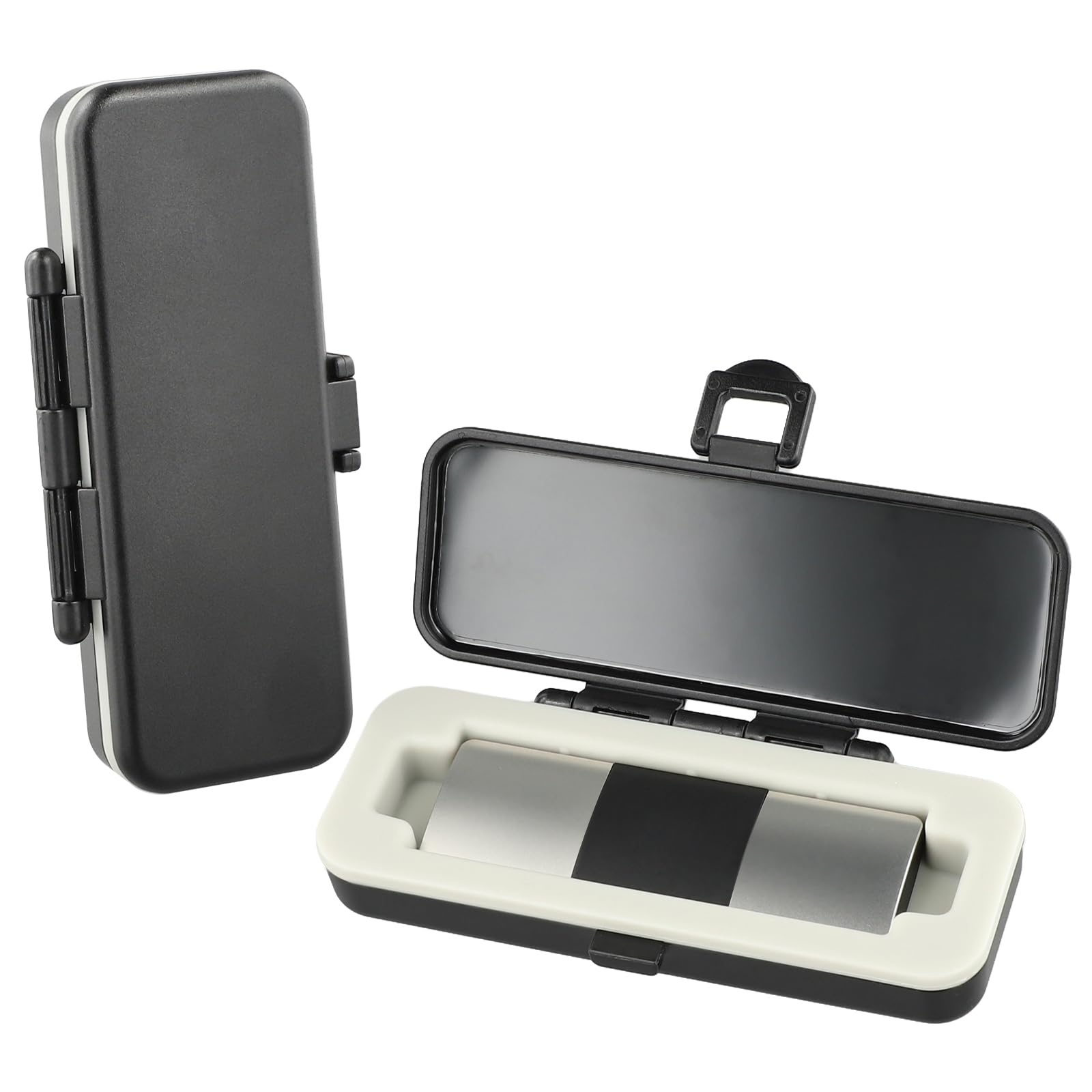 Kardia Mobile Case Only for KardiaMobile 6L EKG Heart Monitor, KardiaMobile 6L Case with Silicone Pad for Travel and Portable, Protect Kardia (CASE ONLY) Black-image-36