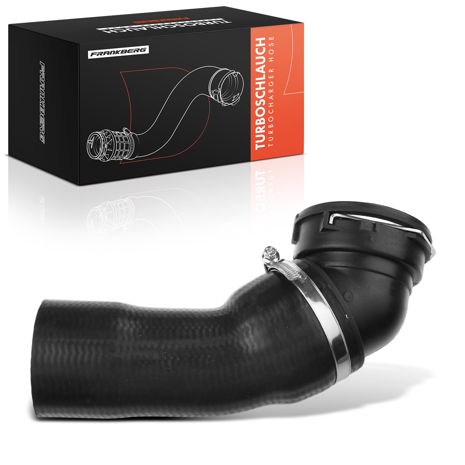 Frankberg Tubo dell'aria di sovralimentazione Diesel Compatibile con Serie 5 Touring E61 3.0L Serie 5 E60 3.0L Serie 5 Touring E61 2.5L Serie 5 E60 2.5L Serie 6 Cabriolet E64 3.0L 11617792231