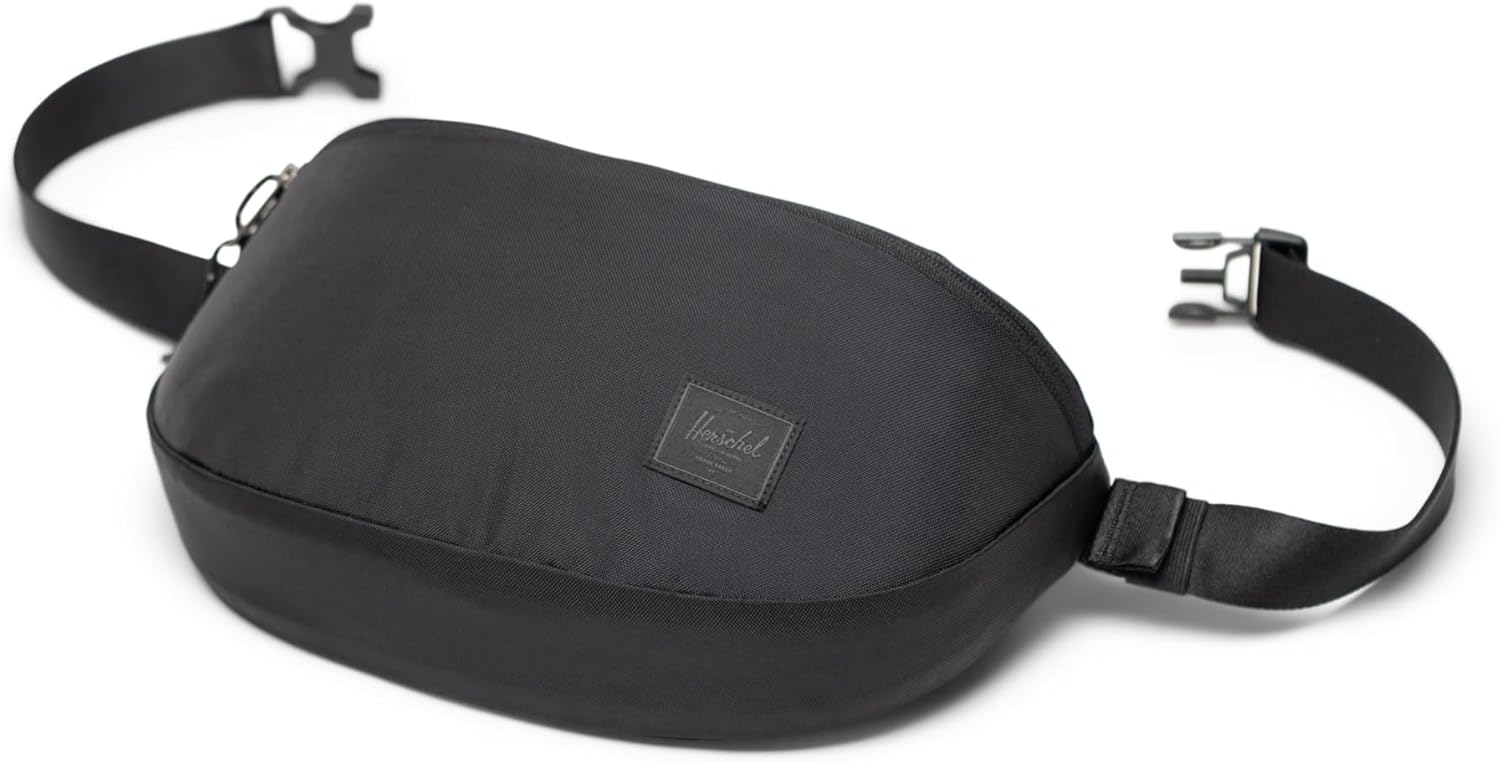 Herschel Supply Co. Kaine Nylon Hip Pack, Black - Image 3