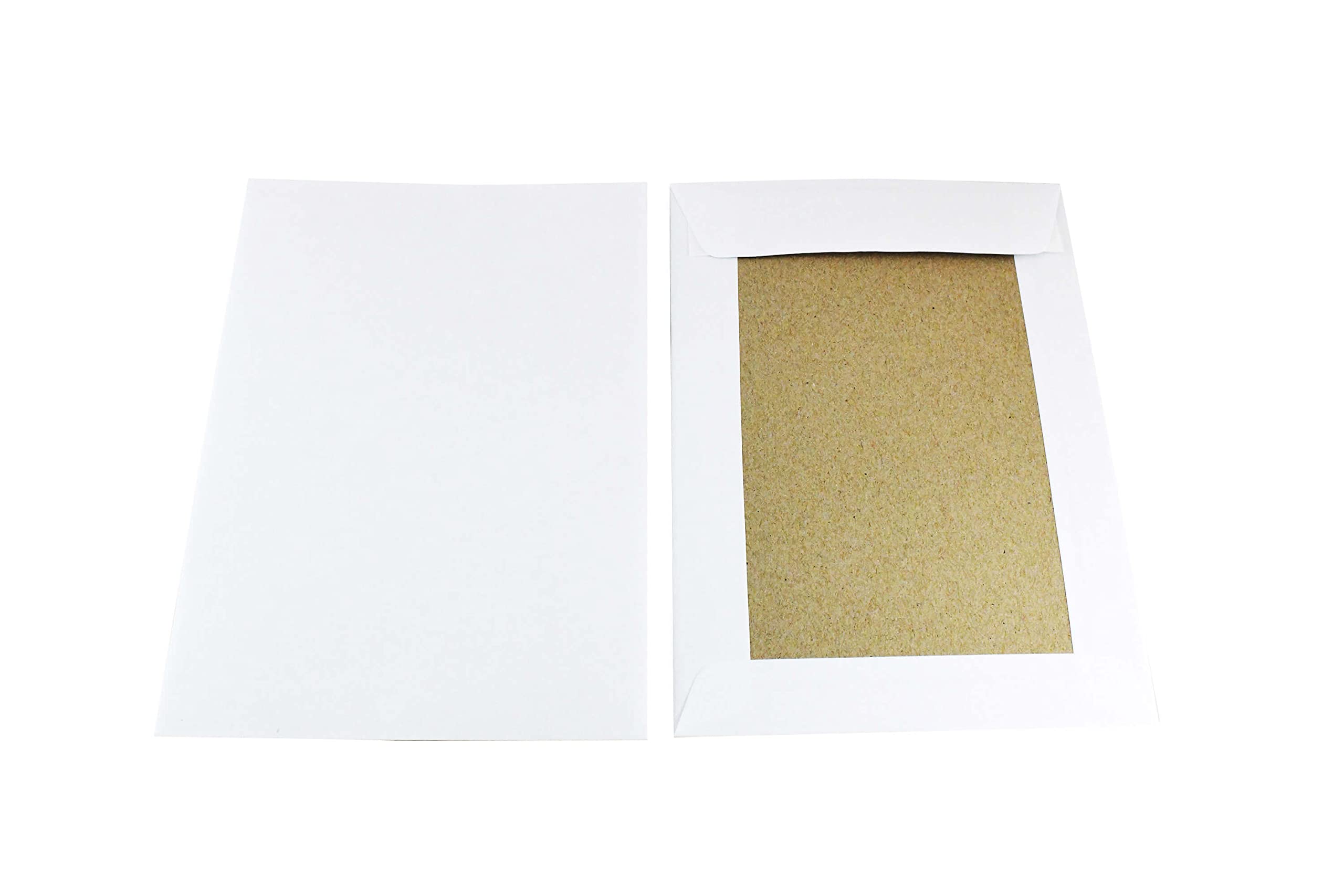 Papprückwandtaschen Versandtaschen C5 162x229mm weiß 250 Stück - Div. Formate B5 C5 weiß oder braun ohne Fenster