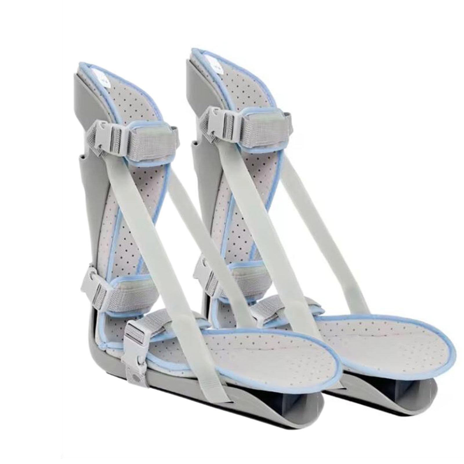 SFKLYU Férula Nocturna Fascitis Plantar Soporte para Piernas Férula Nocturna Ajustable Cómoda Ajustable Acolchado Se Adapta al Pie Derecho O Izquierdo,S