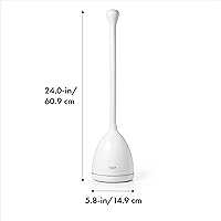 Vista 2 de OXO Good Grips Desatascador para inodoro