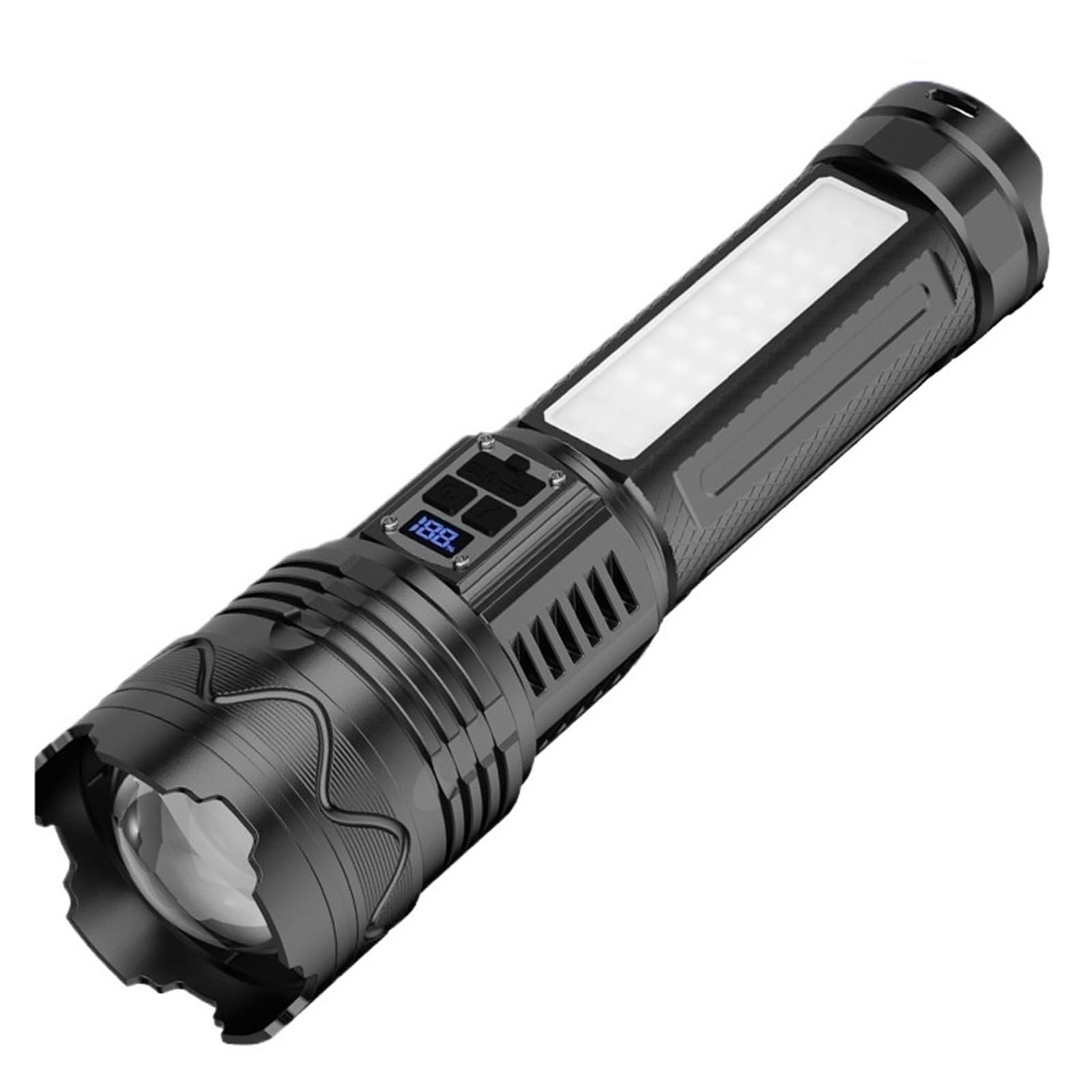 Rechargeable Torch, High Power Rechargeable Led Flashlight Lighting Ultra Flashlights Tactical Torch Lantern for Camping,Hiking