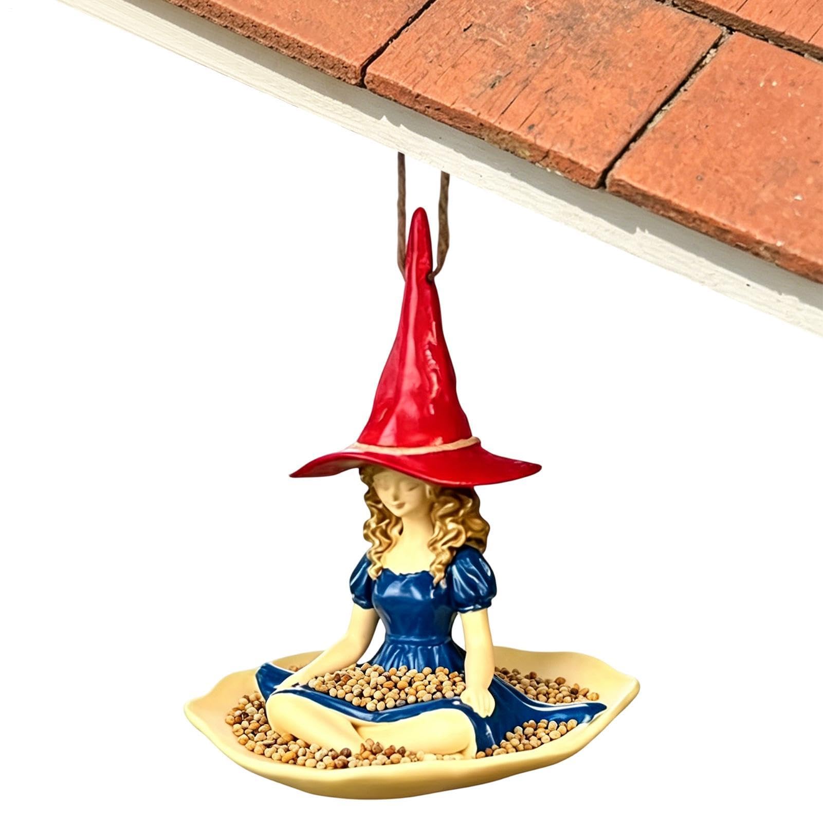 Mangeoire à colibris pour arbre de balcon et cour, décor féerique de paysage extérieur